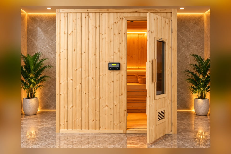 Traditional & Infrared Custom Sauna Rooms Indus Bath