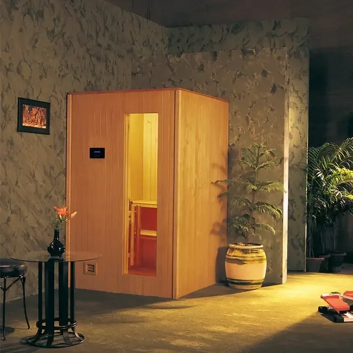Indus Bath 72x48x84 inch Finnish Pine Sauna Room